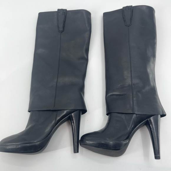 Dolce by Mojo Moxy Alannah Black leather Boots Women size 6.5 - Picture 11 of 15
